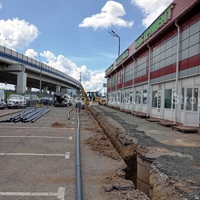 Строительство системы водоснабжения в г. Подольске, Елисаветинский рынок